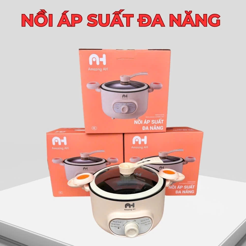 Nồi Áp Suất Đa Năng AMAZING AH Cao Cấp 6in1 Tiện Lợi X604