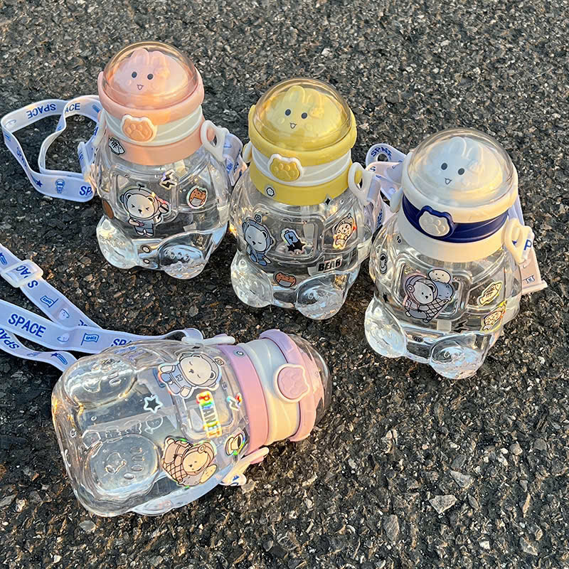 Bình nhựa đựng nước cho bé Cute 600ml 