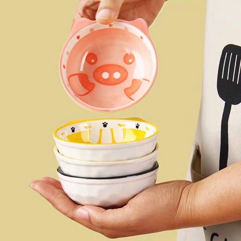 Set 5 bát gia vị hình cún vàng