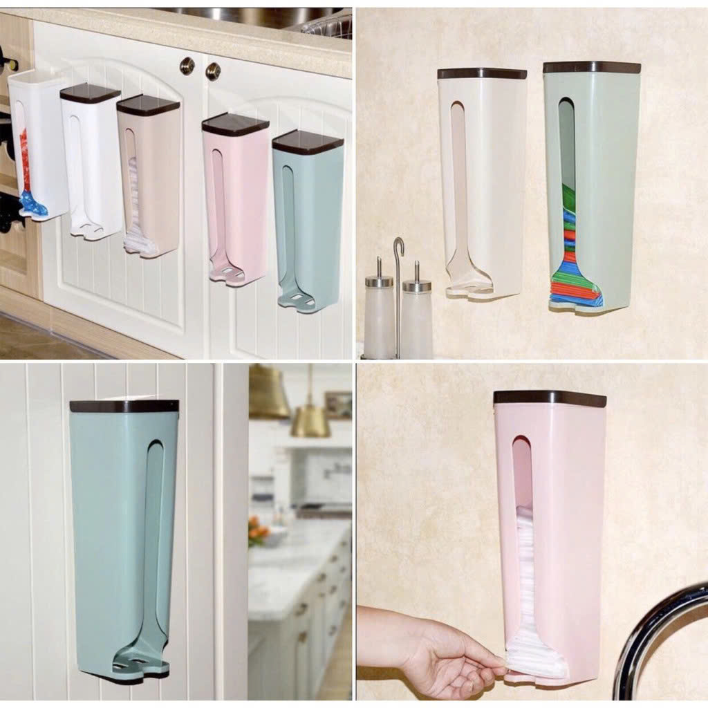 Hộp đựng túi nilon dán tường tiện lợi