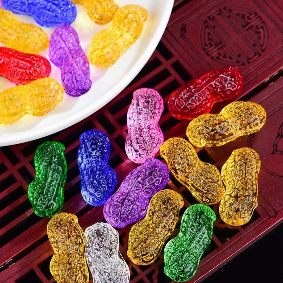 Bộ 7 Hạt Đậu Phong Thuỷ Chiêu Tài