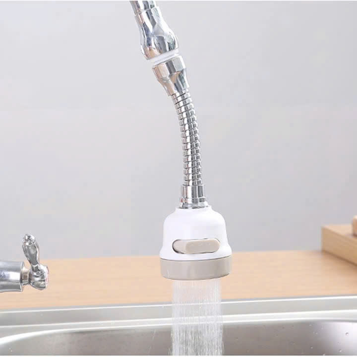Đầu vòi tăng áp Nối Vòi 3 chế độ xoay 360 tiện dụng