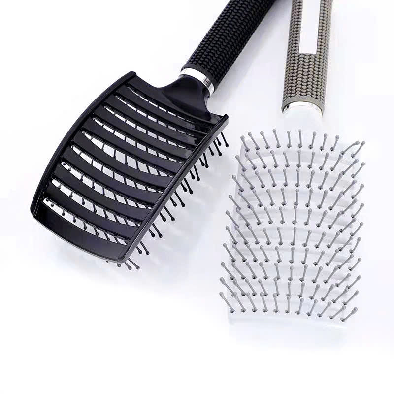 Lược bán nguyệt gỡ rối chải phồng tóc hiệu quả