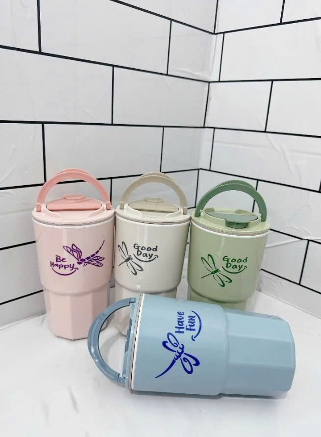 Bình giữ nhiệt quai xách 450ml TLT 