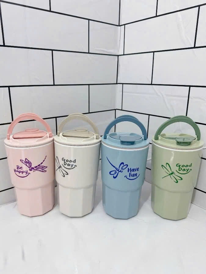 Bình giữ nhiệt quai xách 450ml TLT 