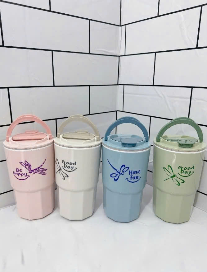 Bình giữ nhiệt quai xách 450ml TLT 