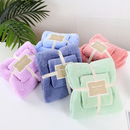 Set 2 khăn tắm xuất Nhật cao cấp 