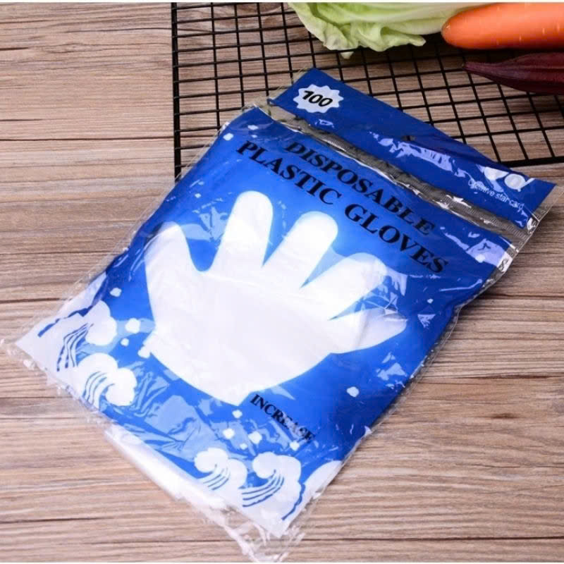 Set 10 gói găng tay nilon dùng 1 lần