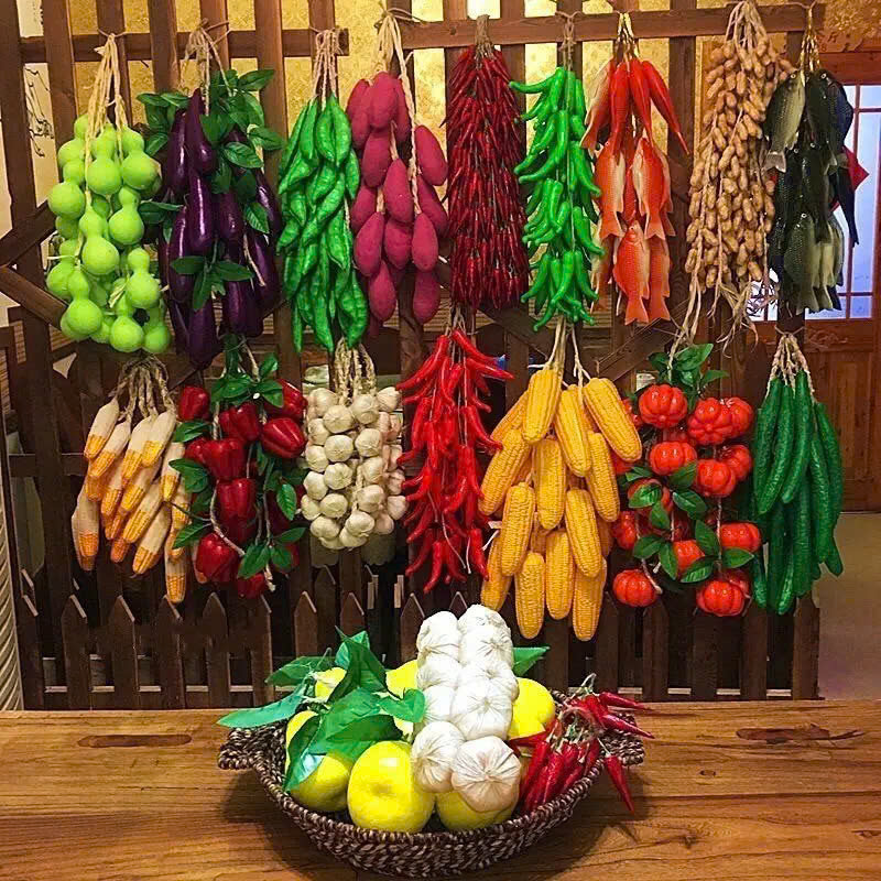 Dây nông sản decor trang trí Tết