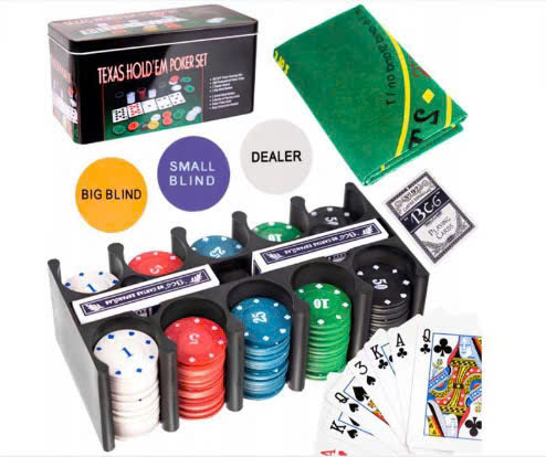 Bộ 200 Chip Poker Texas Hold’em