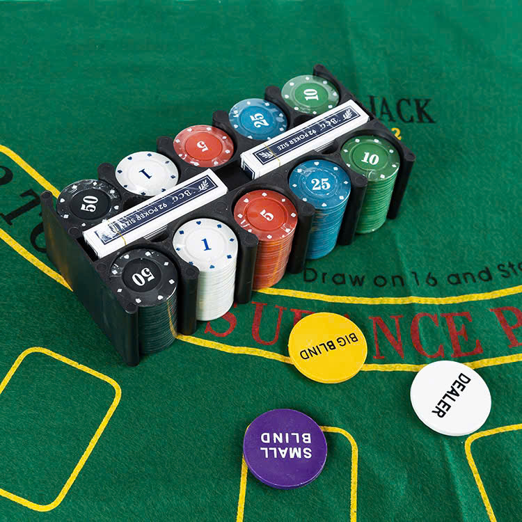 Bộ 200 Chip Poker Texas Hold’em