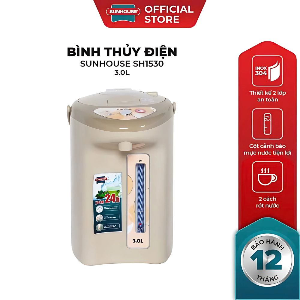 Bình thủy điện Sunhouse SH1530