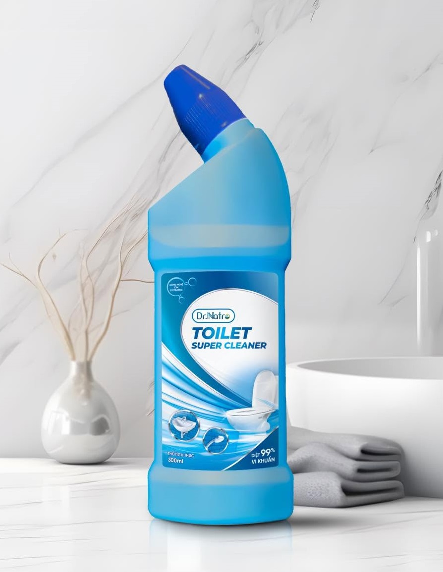 Nước tẩy bồn cầu siêu sạch Dr.Natro chai 300ml