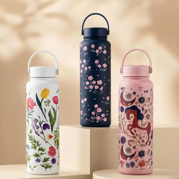 Bình giữ nhiệt inox nắp vặn quai xách MINIFELE 800ml