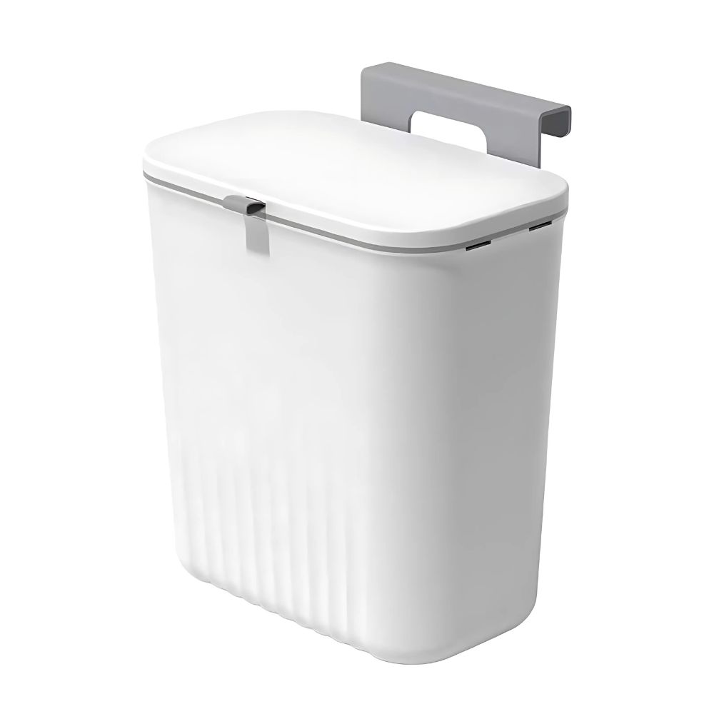 Thùng rác treo tường nắp trượt thông minh 10L