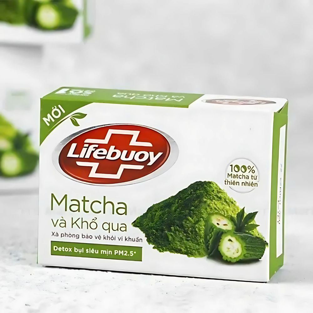 Xà phòng Lifebuoy Matcha & Khổ qua 125g