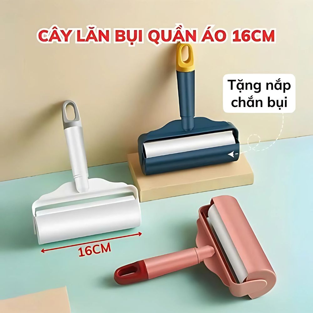 Cây lăn bụi đa năng làm sạch quần áo, chăn nệm