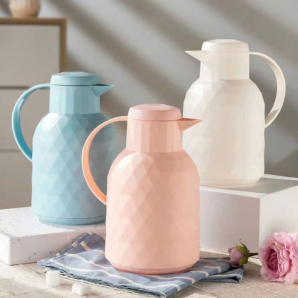 Ấm giữ nhiệt lõi thủy tinh sang trọng 1000ml