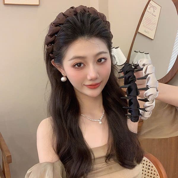 Băng đô cài tóc phong cách cổ điển sang trọng