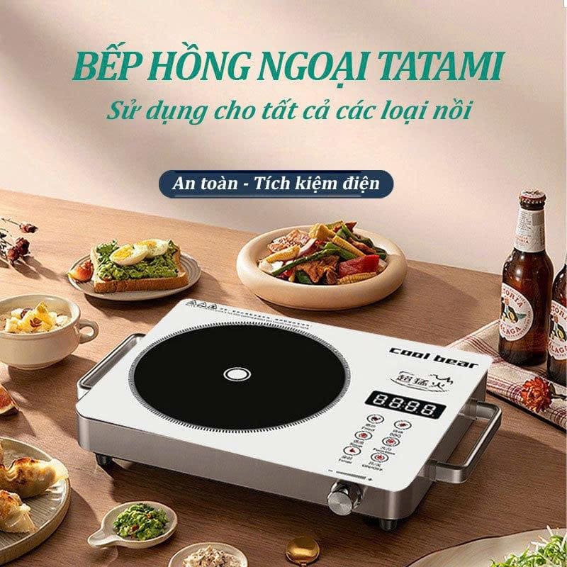 Bếp gốm hồng ngoại Tatami đa năng công suất cao 3500W không kén nồi