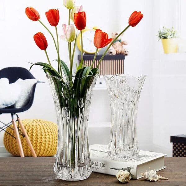 Bình cắm hoa thủy tinh cao cấp 30cm