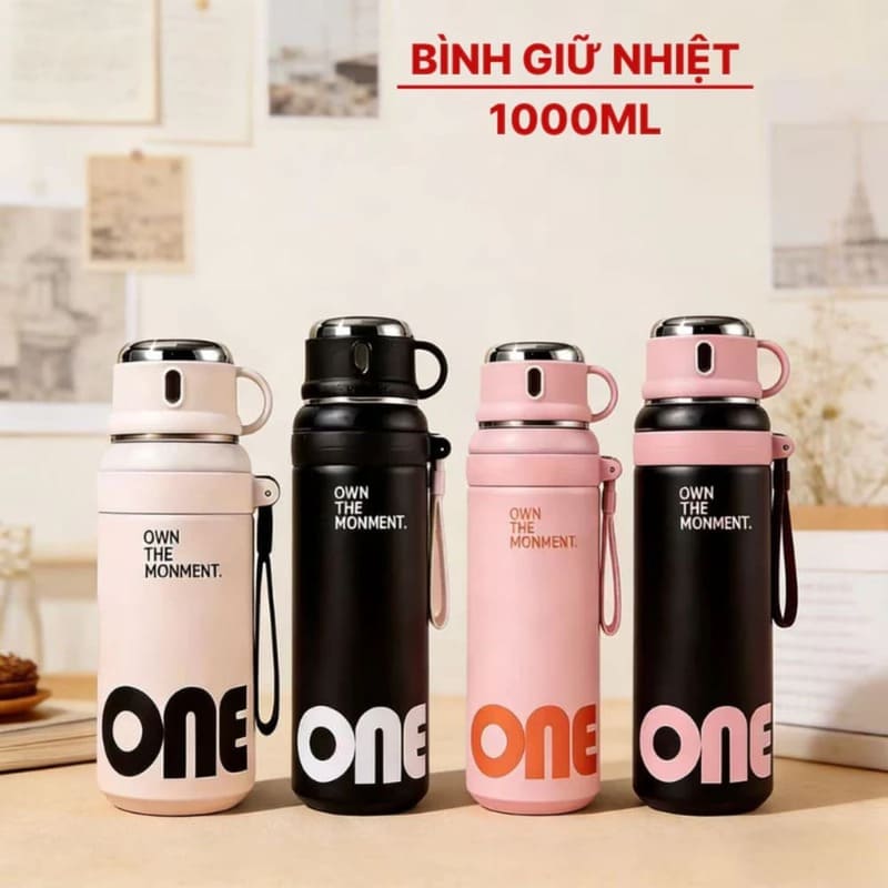 Bình giữ nhiệt ONE 1000ml inox 316 cao cấp