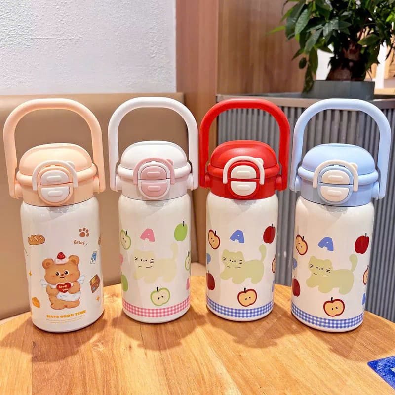 Bình giữ nhiệt Pinkcup nắp 2 đầu có quai xách 500ml BGN510