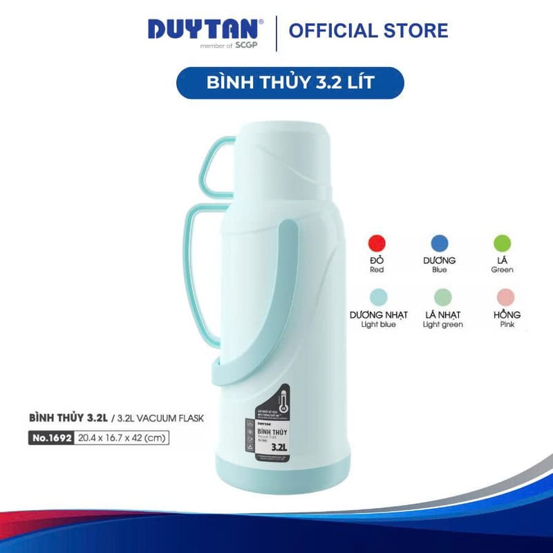 Bình thủy đựng nước nóng tiện lợi Duy Tân 3.2L