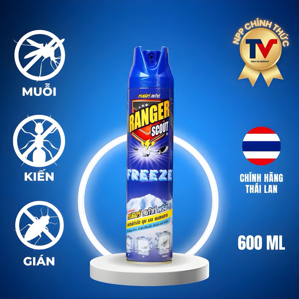Bình xịt côn trùng Ranger scout 600ml