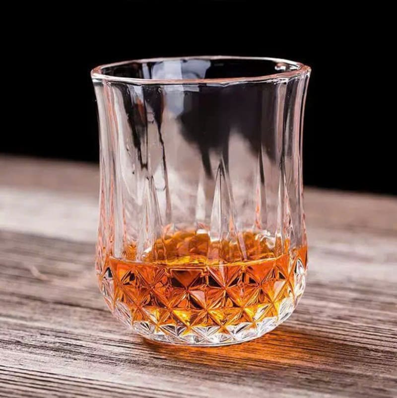 Bộ 6 ly thuỷ tinh kim cương 210ml G0601