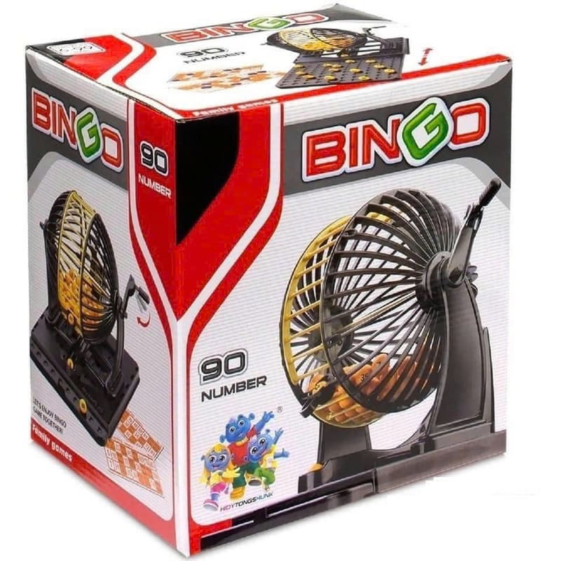 Bộ đồ chơi lồng quay lô tô 90 số Bingo