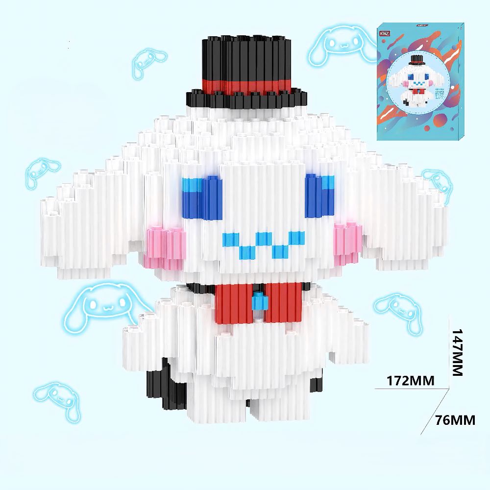 Bộ đồ chơi lego 3D lắp ghép mô hình hoạt hình Size Nhỏ