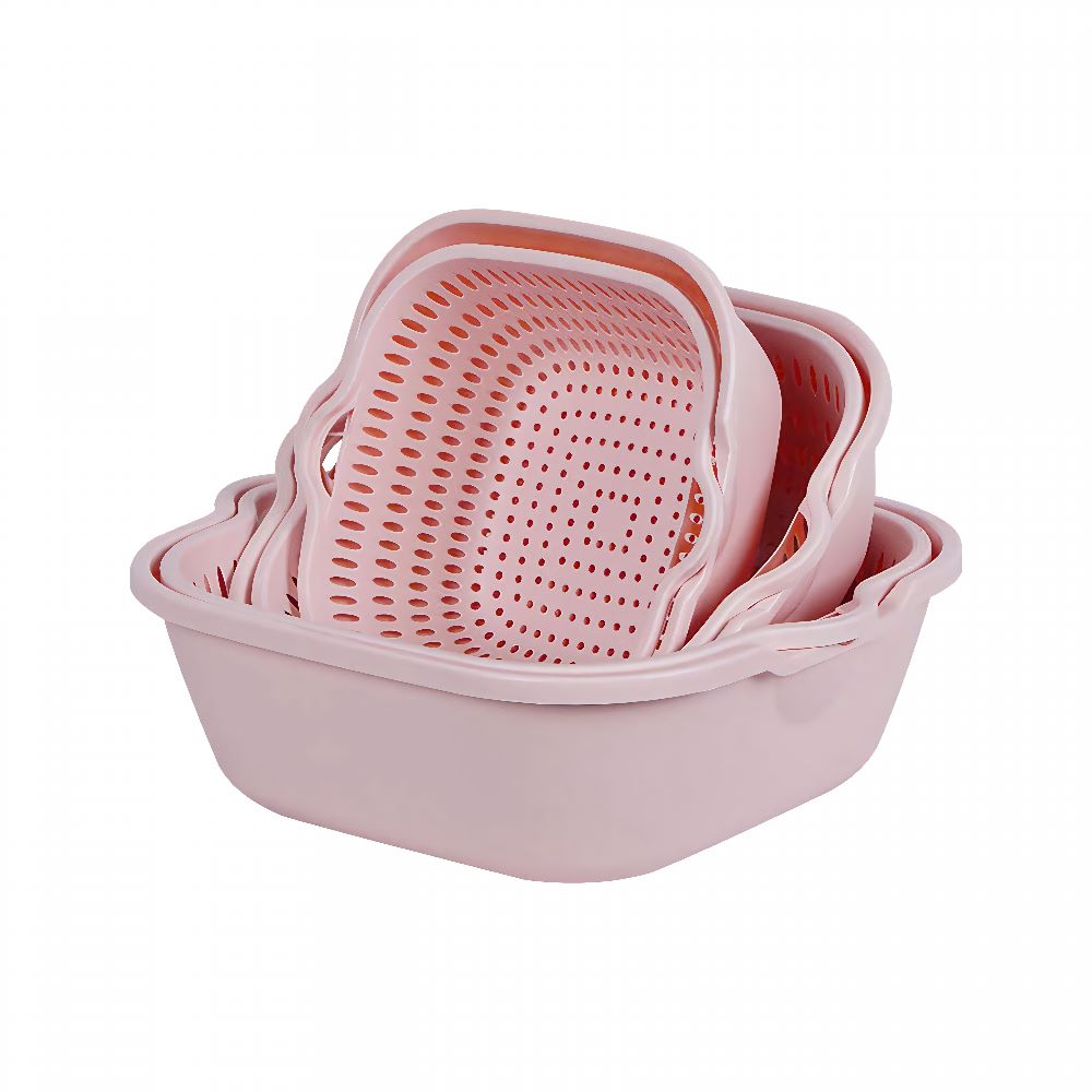 Bộ thau rổ lớn 2T8 Châu Hưng