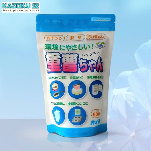Bột Baking Soda tẩy rửa lành tính Kaneyo Nhật Bản túi 500g