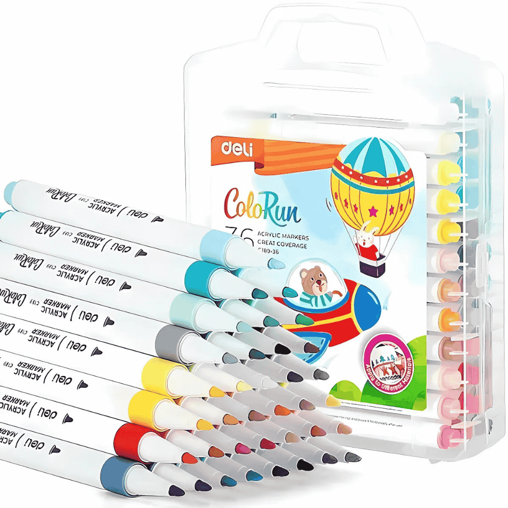 Hộp 36 cây bút màu Marker Acrylic ColoRun EC189-36