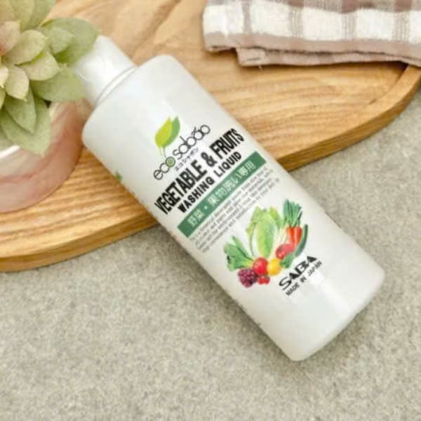 Chai dung dịch rửa rau củ quả 100% chiết xuất tự nhiên EcoSabao Nhật Bản 280ml