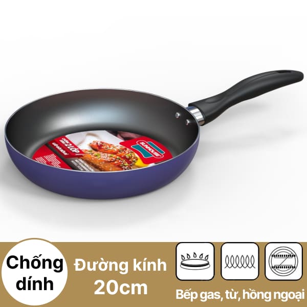 Chảo trơn chống dính Sunhouse Eco SVE22