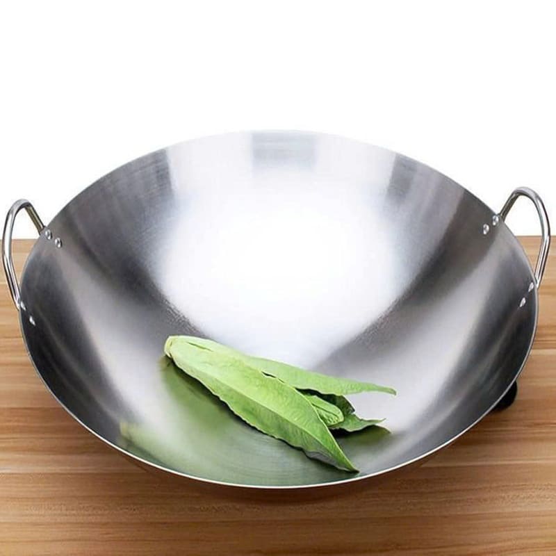 Chảo inox cao cấp 2 quai Cát Tường size 28cm