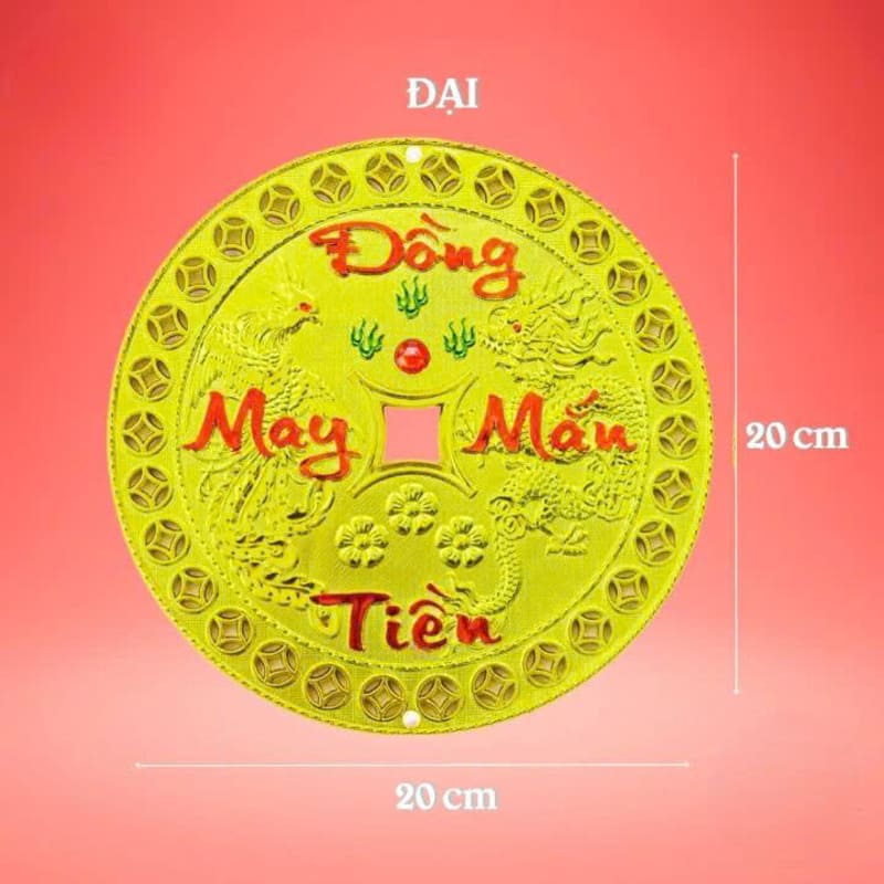 Dây đồng tiền treo trang trí tết 3T