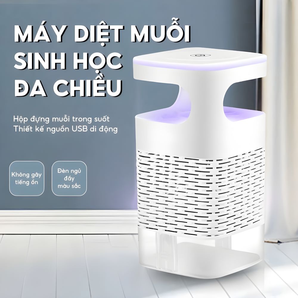 Đèn bắt muỗi thông minh công nghệ LED DDS001