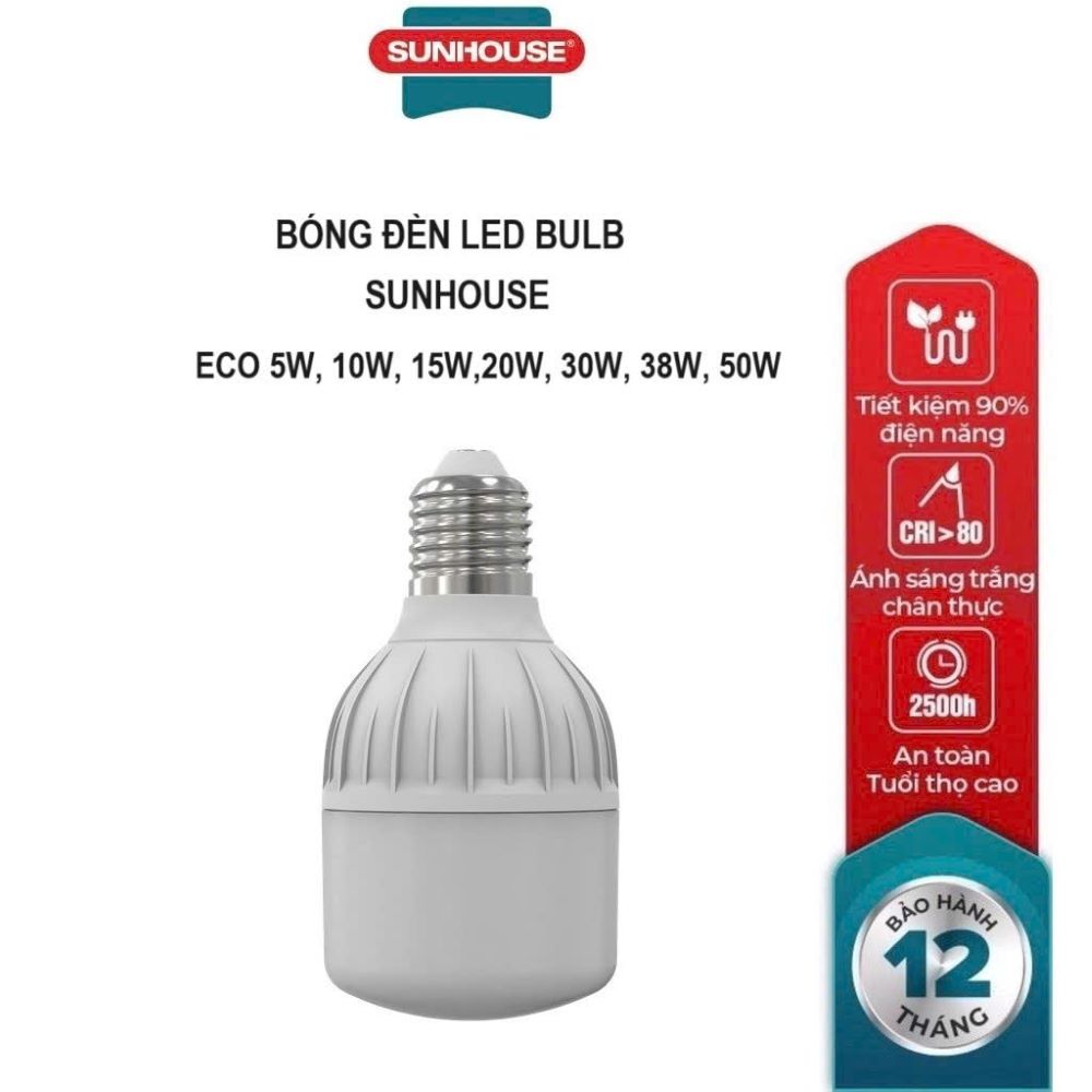 Đèn LED bulb Sunhouse Eco 5W SHE-BULB-5W-E