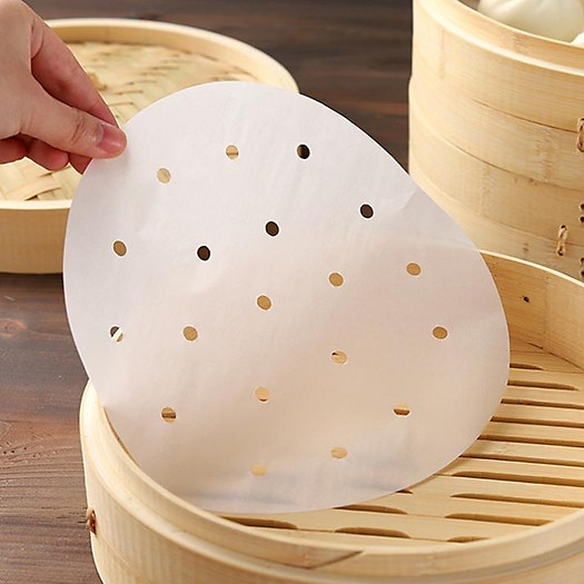 Set 100 tờ giấy nến đục lỗ Oishi size 23cm