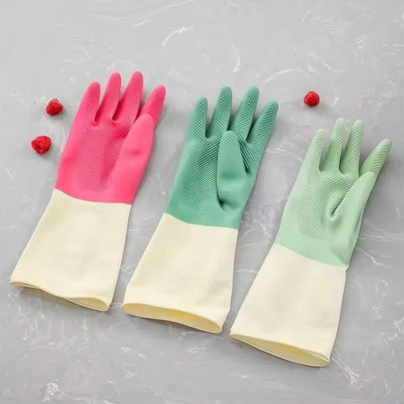 Găng tay cao su rửa chén bát chống trượt cao cấp
