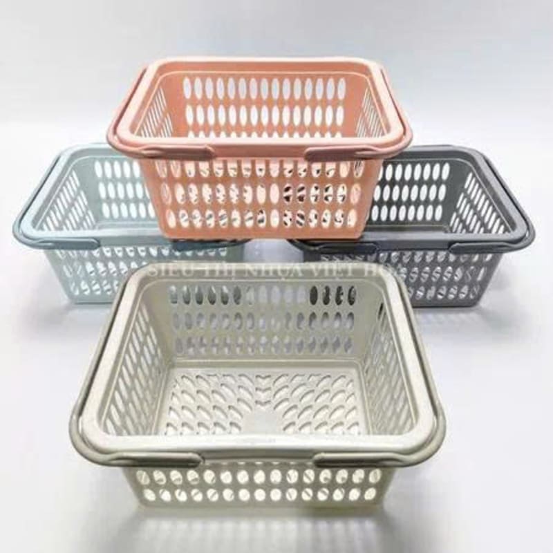 Giỏ đựng đồ 2 quai vuông Châu Hưng size lớn