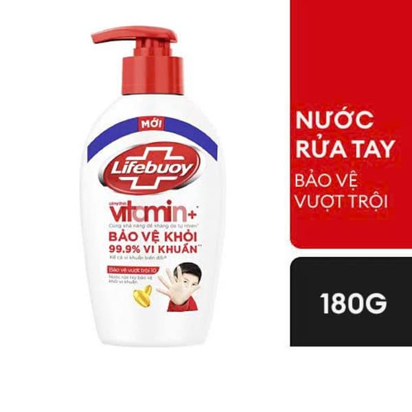 Nước rửa tay Life Buoy bảo vệ vượt trội chai 180g