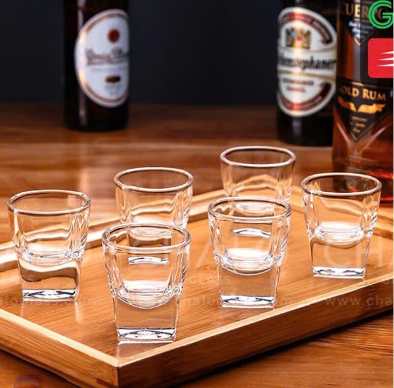 Bộ 12 ly thuỷ tinh uống rượu 55ml Deli Y5592