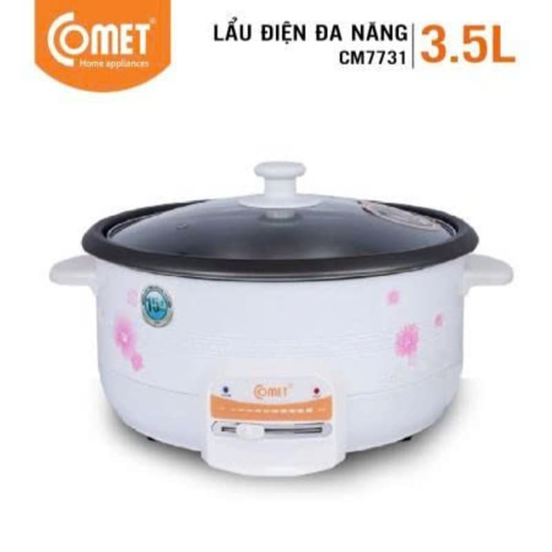 Nồi lẩu điện đa năng Comet CM7731 3.5L