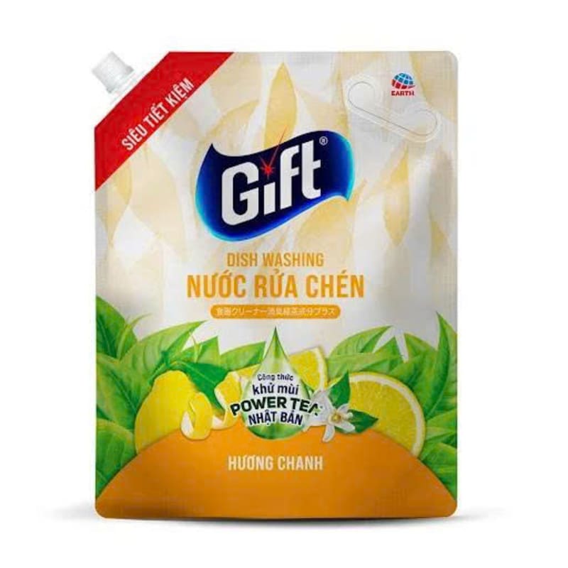 Nước rửa chén gift siêu sạch túi 3.5kg