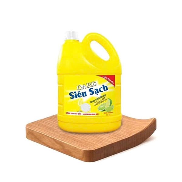 Nước rửa chén Care hương chanh siêu sạch can 3.6kg