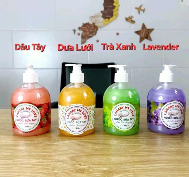 Nước rửa tay Canary My Love 500ml